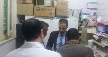 بالصور.. الرقابة الإدارية تكتشف نقص بعض أجهزة مستشفى الخارجة العام