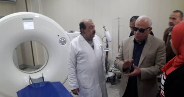 محافظ بورسعيد يشيد بمستوى الخدمة الطبية فى مستشفي بورفؤاد العام