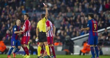 أخبار الدورى الإسبانى اليوم.. حكم مباراة برشلونة وأتلتيكو يندد بسواريز