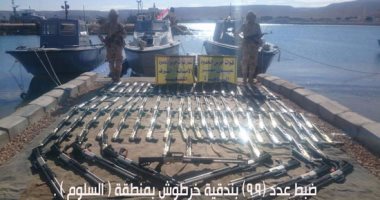 قوات حرس الحدود تدمر 6 أنفاق فى سيناء وتكشف 25 عبوة ناسفة