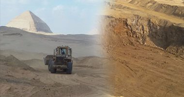 كارثة بالفيديو والصور.. مافيا المحاجر تسطو على منطقة دهشور الأثرية وتنفذ أعمال حفر بجوار جبانة منف.. نائب يتقدم ببيان عاجل لرئيس الوزراء ووزيرى الآثار والداخلية..و"آثار البرلمان":تشكيل لجنة تقصى حقائق