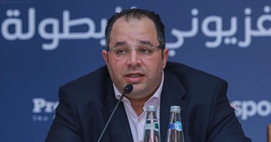 اليوم محمد كامل رئيس مجلس إدارة "برزنتيشن سبورت" مع شوبير 