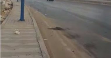 تحويلات مرورية بطريق الإسماعيلية الصحراوى بسبب إنشاء كوبرى مشاة