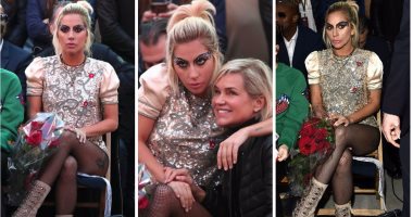 بالصور..ليدى جاجا تخطف الأضواء بعرض أزياء "Tommy Hilfiger"