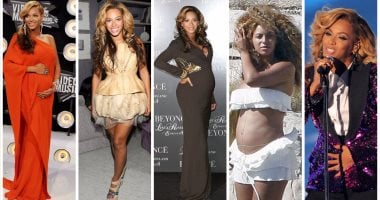 10 صور لبيونسيه هتعلمك الشياكة فى فترة الحمل