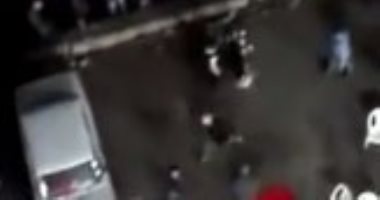 ننشر فيديو يكشف لحظة التعدى على ضحية بلطجة عمال مطعم شهير فى مدينة نصر