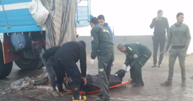 مصرع 4 أشخاص وإصابة 2 آخرين فى حادث تصادم بالقليوبية