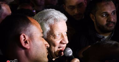 بالصور..مرتضى منصور: أول مرة الزمالك يحصل على دورى وكأس وسوبر فى سنتين