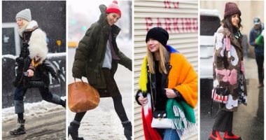 بالصور.. أشيك إطلالات الـ street style على هامش اسبوع الموضة بنيويورك