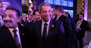  بالصور.. خالد عبد العزيز: مونديال شباب السلة بداية لاستضافة كأس العالم