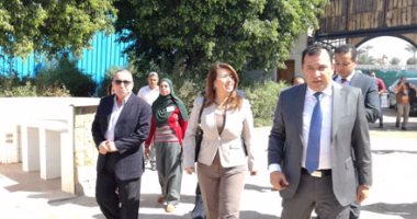 بالصور.. وزيرة التضامن تفتتح معرض الأسر المنتجة بالأقصر