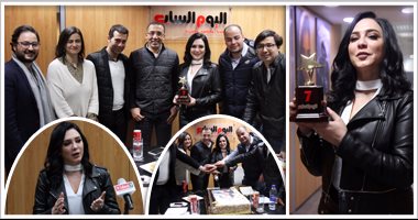 النجمة السورية سلاف فواخرجى: مبروك لكل أسرة اليوم السابع