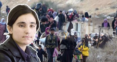 "اليوم السابع" يعيد نشر حواره مع الأيزيدية لمياء حجى بعد تأثر الرئيس بقصتها.. الحائزة على جائزة ساخاروف كشفت وحشية جرائم داعش فى العراق.. وتؤكد: انفجار لغم تسبب فى تشويه وجهى وفقدان عينى.. ومصر منبع الوسطية