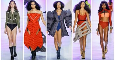 بالصور.. ثورة على منصات العرض بنيويورك بإمضاء دار أزياء Chromat 