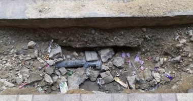 شكوى من تهالك أجزاء من شارع بورسعيد بالإسكندرية.. والأهالى يطالبون بترميمه