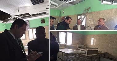 استدعاء مدير هندسية "الصحة النفسية" بالغربية للتحقيق فى إنهيار السقف