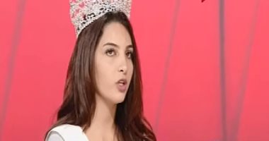 بالفيديو.. مدحت شلبى يعتذر لـملكة جمال آسيا ويفاجئها بسؤال على الهواء