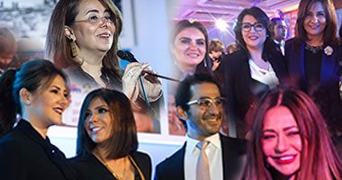 بالصور.. تنصيب أحمد حلمى ومنى زكى ودنيا سمير غانم سفراء للنوايا الحسنة للطفولة بـ"يونسيف".. وزراء وفنانون وإعلاميون يحضرون الحفل.. حلمى يطالب بوقف العنف.. ودنيا سمير غانم تقدم أغنية للأطفال