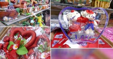 بالفيديو..هدايا الفلانتين من 7 إلى 500 جنيه