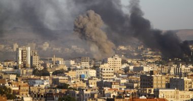 مقاتلات التحالف العربى تقصف مواقع الحوثيين فى تعز وحجة وصنعاء