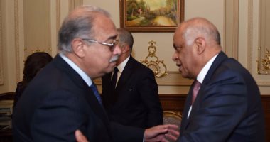 بالصور.. رئيس الوزراء يصل مجلس النواب ويلتقى على عبد العال