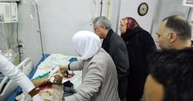 بالصور.. وكيل صحة المنوفية: "حالة سائق توك توك شبين مستقرة بشكل كبير"