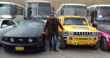 ضبط 4 سيارات مهربة جمركيا داخل معرض فى الجيزة