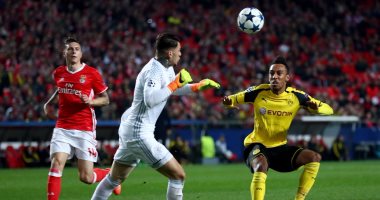 دورى الأبطال.. دورتموند يفرض سيطرته على بنفكيا فى شوط أول سلبى 