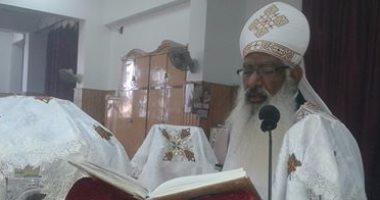 قداس بكنيسة السويس فى ذكرى عيد دخول المسيح الهيكل