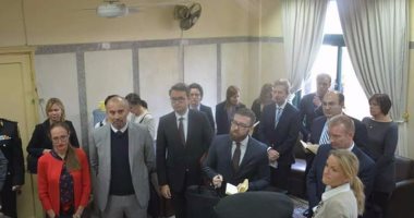 بالصور..23 قنصلا من الاتحاد الأوروبى يتفقدون مقرات أمنية بالغردقة  