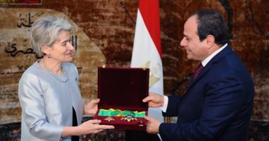 بعد رحيلها عن اليونسكو.. إيرينا بوكوفا ساعدت العرب وكرمها السيسى