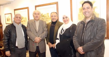 بالصور.. افتتاح  معرض "شعبيات مصرية" فى جاليرى المشربية