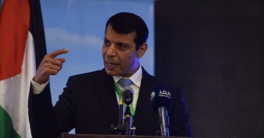 بالصور.. محمد دحلان: الاحتلال الإسرائيلى لا يسمع من ذليل