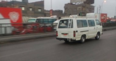 قارئ يرصد شلل مرورى بطريق سنديون المتجه للدائرى بالقليوبية