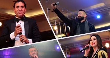 رامى صبرى وبوسى وسعد وشيبة وكوشنير يشعلون أقوى سهرات عيد الحب