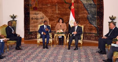 رئيس توجو يسأل عن مؤتمر الشباب.. والسيسى: للتمكين وبناء المستقبل