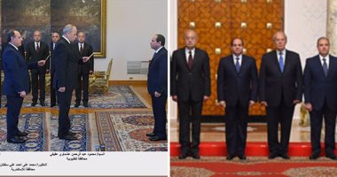 5 محافظين جدد يؤدون اليمين الدستورية.. الزملوط محافظا للوادى الجديد بعد نجاحه فى تجربة "غيط العنب".. الشعراوى من عمادة معهد الكبد لمحافظة الدقهلية.. وعشماوى يتولى القليوبية خلفا لعمرو عبد المنعم