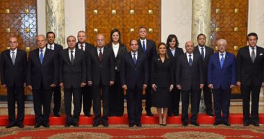 بالأسماء.. 9 وزراء و4 نواب و5 محافظين جدد يؤدون اليمين الدستورية