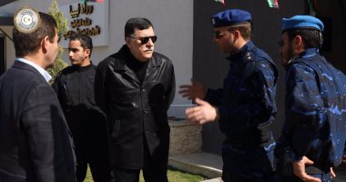 فائز السراج يتفقد مقر الأمن المركزى بالعاصمة طرابلس