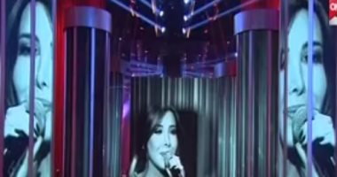 بالفيديو.. نانسى عجرم لـ"عمرو أديب": من أجل عيونك راح أعمل أغنية للزمالك