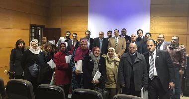 ندوة تثقيفية للعاملين بالقطاع القانونى فى مطار القاهرة حول جرائم المال العام