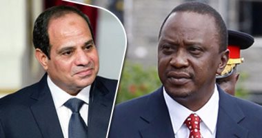 قمة (مصرية – كينية) فى نيروبى اليوم.. السيسى يبحث مع كينياتا سبل تعزيز التعاون الاقتصادى والتبادل التجارى.. الرئاسة: الزعيمان يناقشان مكافحة الإرهاب ومواجهة الفكر المتطرف .. ومؤتمر صحفى عقب المباحثات