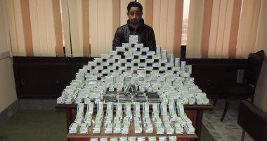 القبض على عاطل بحوزته 30 ألف قرص مخدر و 14 طربة حشيش فى الإسكندرية