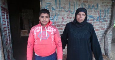 بالصور.. مأساة أرملة وأولادها الـ5 بسوهاج يعيشون على التبرعات ويطالبون بمعاش