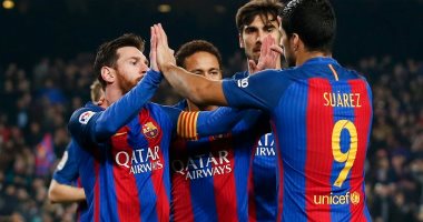 رافينيا يحرز هدف برشلونة الأول فى شباك أتلتيكو مدريد بقمة الليجا
