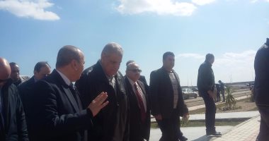 محلب يثنى على تجهيزات المستشفى العسكرى بدمياط 