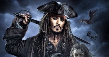 بالصور.. جونى ديب يتصدر بوسترات الجزء الـ5 من "PIRATES OF THE CARIBBEAN"