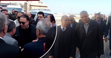 بالصور.. محلب يزور مدينة الأثاث بدمياط.. وزير الصحة يحول مكاتب مديرى مستشفى بالشرقية لعيادات بسبب رفاهيتها.. ويداعبهم:"مش هتوردوا على جنة".. وزير الرى فى رأس غارب.. ومحمد سعفان فى الإسماعيلية