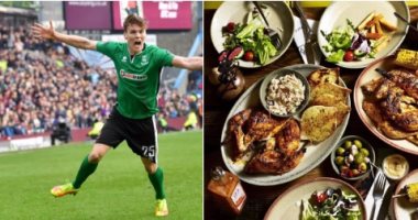 لاعب إنجليزى يسجل هدفا قاتلا ويكافئ نفسه بوجبة "ملوك"