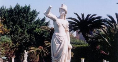 النيابة تحقق فى واقعة سرقة تمثال من حديقة انطونيادس بالاسكندرية